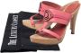 Dior Vintage Pre-owned Leather sandals Pink Dames - Thumbnail 8
