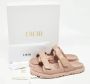 Dior Vintage Pre-owned Leather sandals Pink Dames - Thumbnail 9
