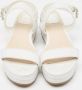 Dior Vintage Pre-owned Leather sandals White Dames - Thumbnail 3