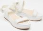 Dior Vintage Pre-owned Leather sandals White Dames - Thumbnail 4