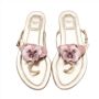 Dior Vintage Pre-owned Leather sandals Yellow Dames - Thumbnail 3