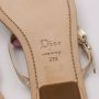 Dior Vintage Pre-owned Leather sandals Yellow Dames - Thumbnail 10