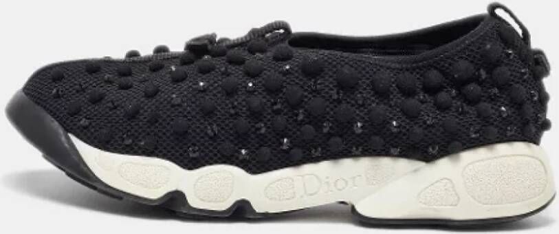 Dior Vintage Pre-owned Mesh sneakers Black Dames