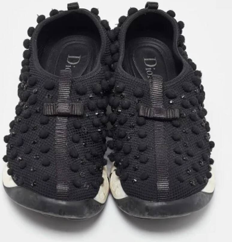 Dior Vintage Pre-owned Mesh sneakers Black Dames