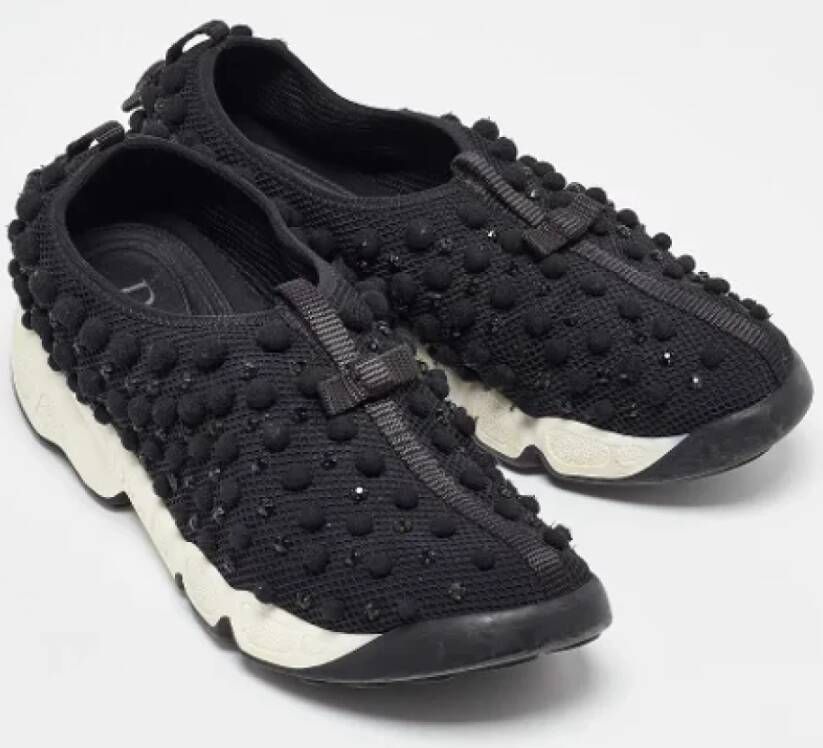 Dior Vintage Pre-owned Mesh sneakers Black Dames