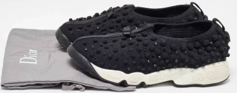 Dior Vintage Pre-owned Mesh sneakers Black Dames