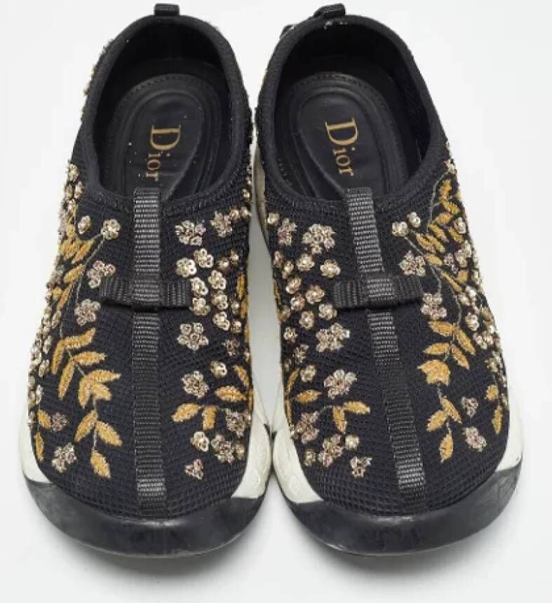 Dior Vintage Pre-owned Mesh sneakers Black Dames