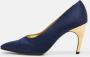 Dior Vintage Pre-owned Satin heels Blue Dames - Thumbnail 2