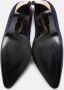 Dior Vintage Pre-owned Satin heels Blue Dames - Thumbnail 6