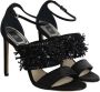 Dior Vintage Pre-owned Satin sandals Black Dames - Thumbnail 3