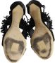 Dior Vintage Pre-owned Satin sandals Black Dames - Thumbnail 6