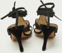 Dior Vintage Pre-owned Satin sandals Black Dames - Thumbnail 5