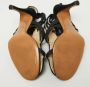 Dior Vintage Pre-owned Satin sandals Black Dames - Thumbnail 6