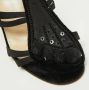 Dior Vintage Pre-owned Satin sandals Black Dames - Thumbnail 7