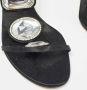 Dior Vintage Pre-owned Satin sandals Black Dames - Thumbnail 6