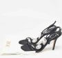 Dior Vintage Pre-owned Satin sandals Black Dames - Thumbnail 8