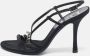 Dior Vintage Pre-owned Satin sandals Black Dames - Thumbnail 2