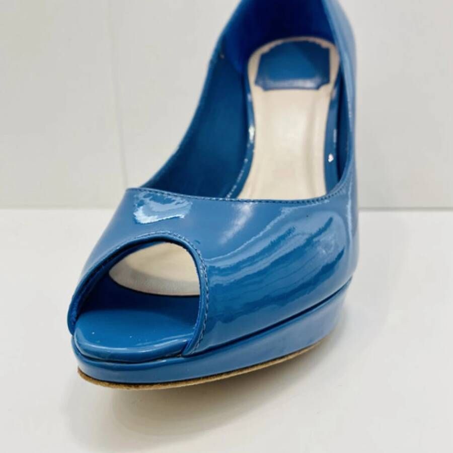 Dior Vintage Pre-owned Schoenen Blue Dames