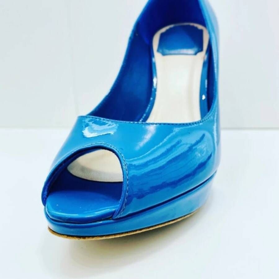 Dior Vintage Pre-owned Schoenen Blue Dames