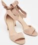 Dior Vintage Pre-owned Suede sandals Beige Dames - Thumbnail 4