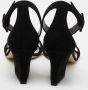 Dior Vintage Pre-owned Suede sandals Black Dames - Thumbnail 5