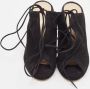 Dior Vintage Pre-owned Suede sandals Black Dames - Thumbnail 2