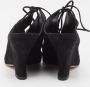 Dior Vintage Pre-owned Suede sandals Black Dames - Thumbnail 4