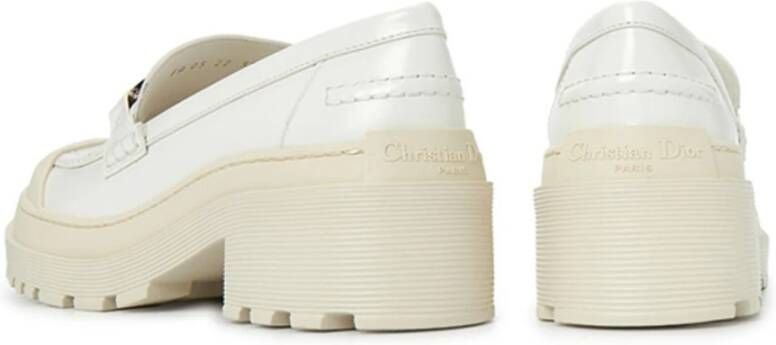 Dior Witte Loafer Schoenen Ss22 White Dames