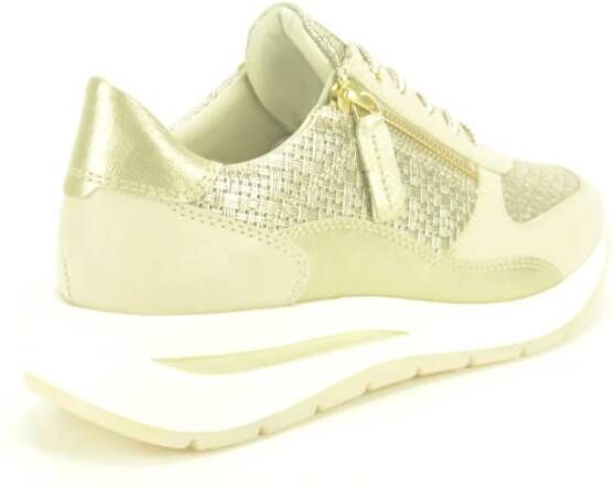 DL Sport Beige Goud Print Runner Beige Dames