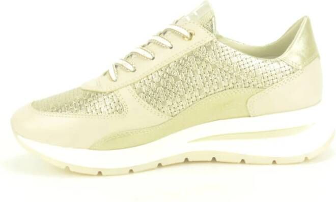 DL Sport Beige Goud Print Runner Beige Dames