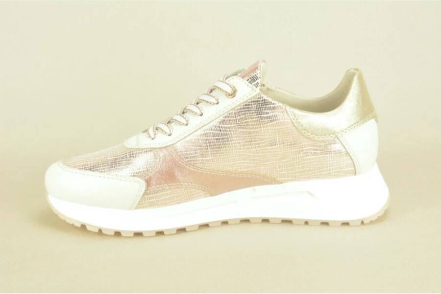 DL Sport Beige Platinum Print Runner Beige Dames