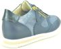 DL Sport Blauw Combi High-Top Sneakers Blue Dames - Thumbnail 2