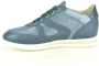 DL Sport Blauw Combi High-Top Sneakers Blue Dames - Thumbnail 3