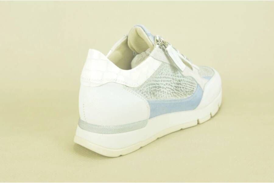 DL Sport Blauw en Zilver Runner White Dames