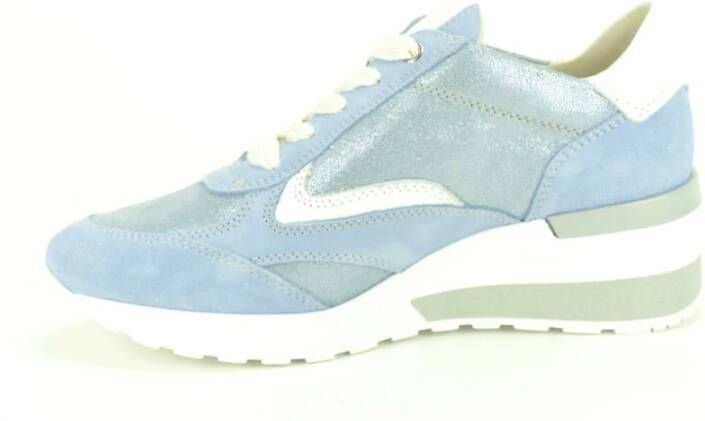 DL Sport Blauwe Runner Sneakers met Tiret Spiez Blue Dames