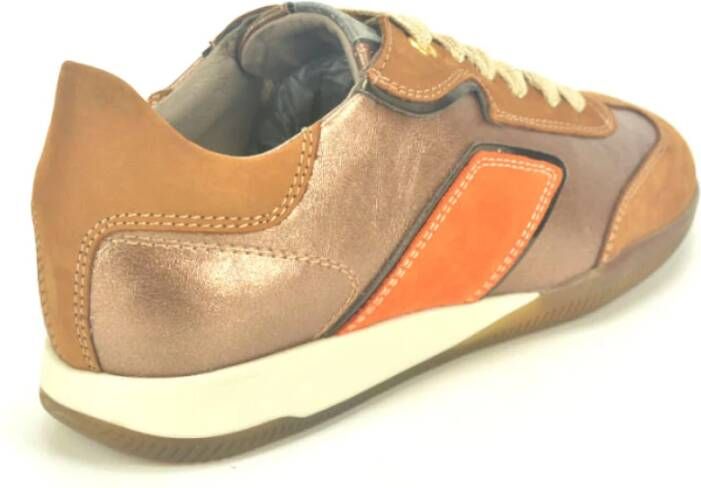 DL Sport Bronze Fijne Sneaker Brown Dames