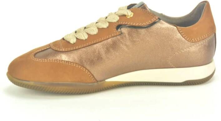 DL Sport Bronze Fijne Sneaker Brown Dames