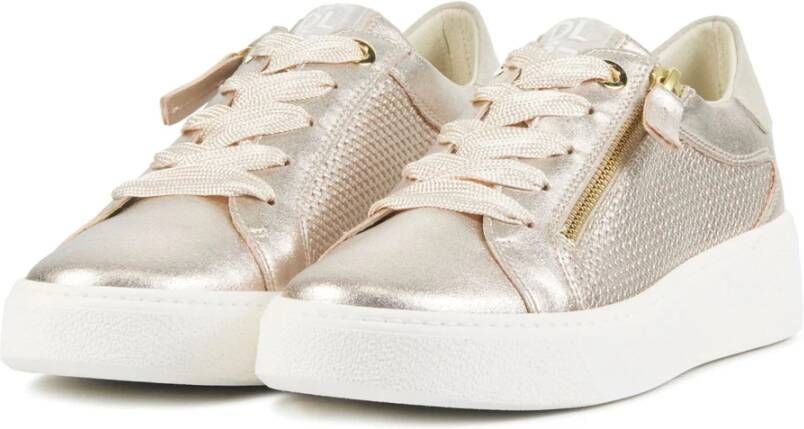 DL Sport Gouden Sneakers Yellow Dames