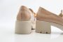 DL Sport Luxe Mocassin met 5cm Hak Beige Dames - Thumbnail 4