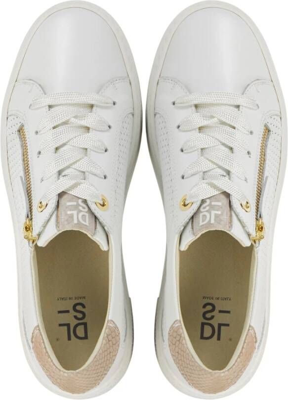 DL Sport Witte Sneakers White Dames