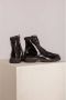 DL Sport Zwarte Leren Veterschoenen Black Dames - Thumbnail 2