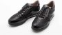 DL Sport Zwarte Sneakers met Leren Accenten Black Dames - Thumbnail 3