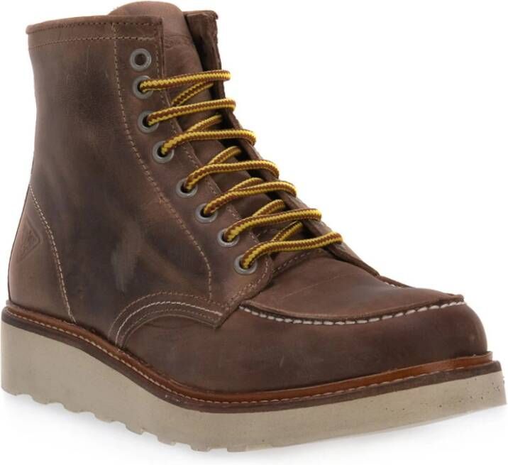 Docksteps Lace-up Boots Bruin Heren