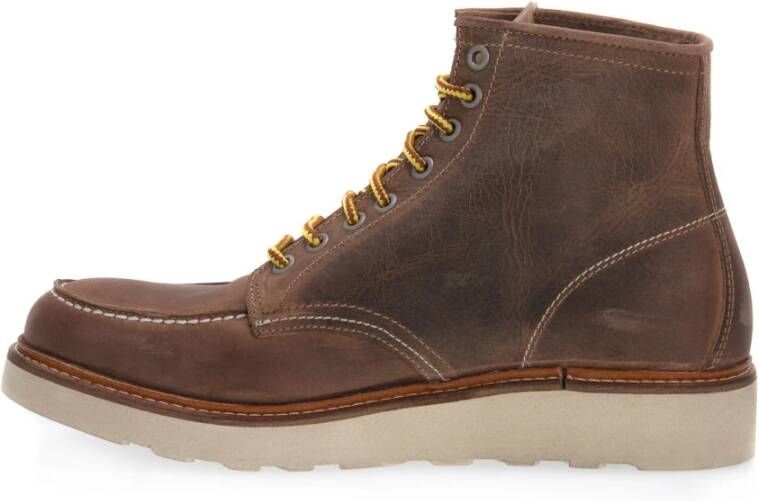 Docksteps Lace-up Boots Bruin Heren