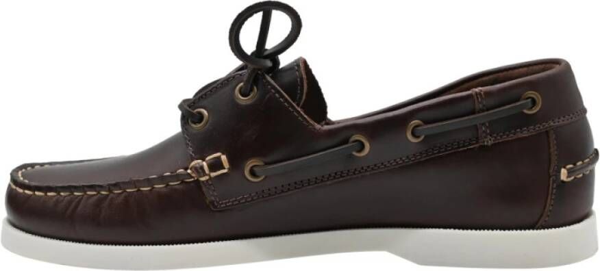 Docksteps Lage Leren Bruine Pro Zeilschoenen Brown Dames