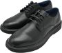 Docksteps Lage Man Geborsteld Leer Zwart Schoenen Black Heren - Thumbnail 3