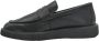 Docksteps Zwarte leren Houston Low Man Mocassins Black Heren - Thumbnail 2