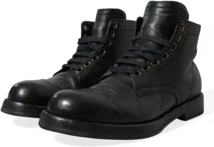 Dolce & Gabbana Ankle Boots Black Heren