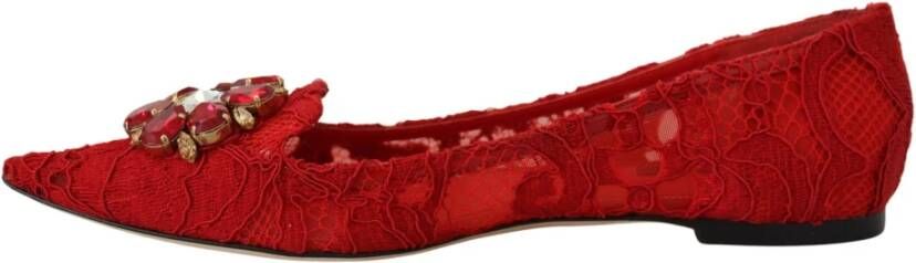 Dolce & Gabbana Ballerinas Rood Dames