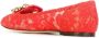 Dolce & Gabbana Rode Taormina Kant Kristallen Ballet Flats Schoenen Red Dames - Thumbnail 28